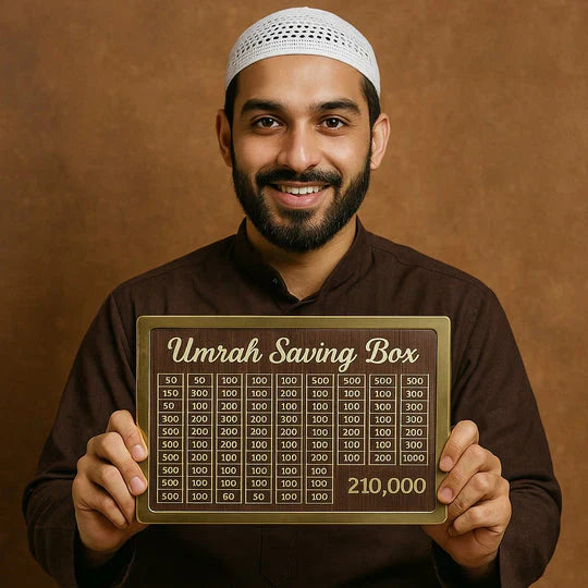 Umrah Saving Box – Islamic Money Saving Bank