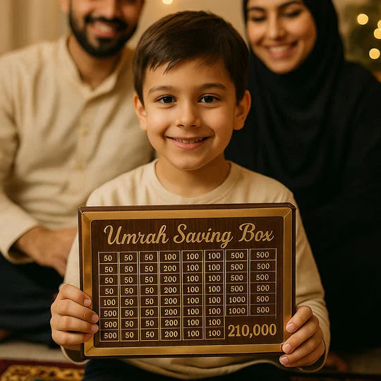 Umrah Saving Box – Islamic Money Saving Bank