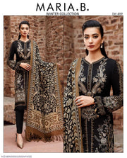 3 Pcs Women's Unstitched Embroidered Suit