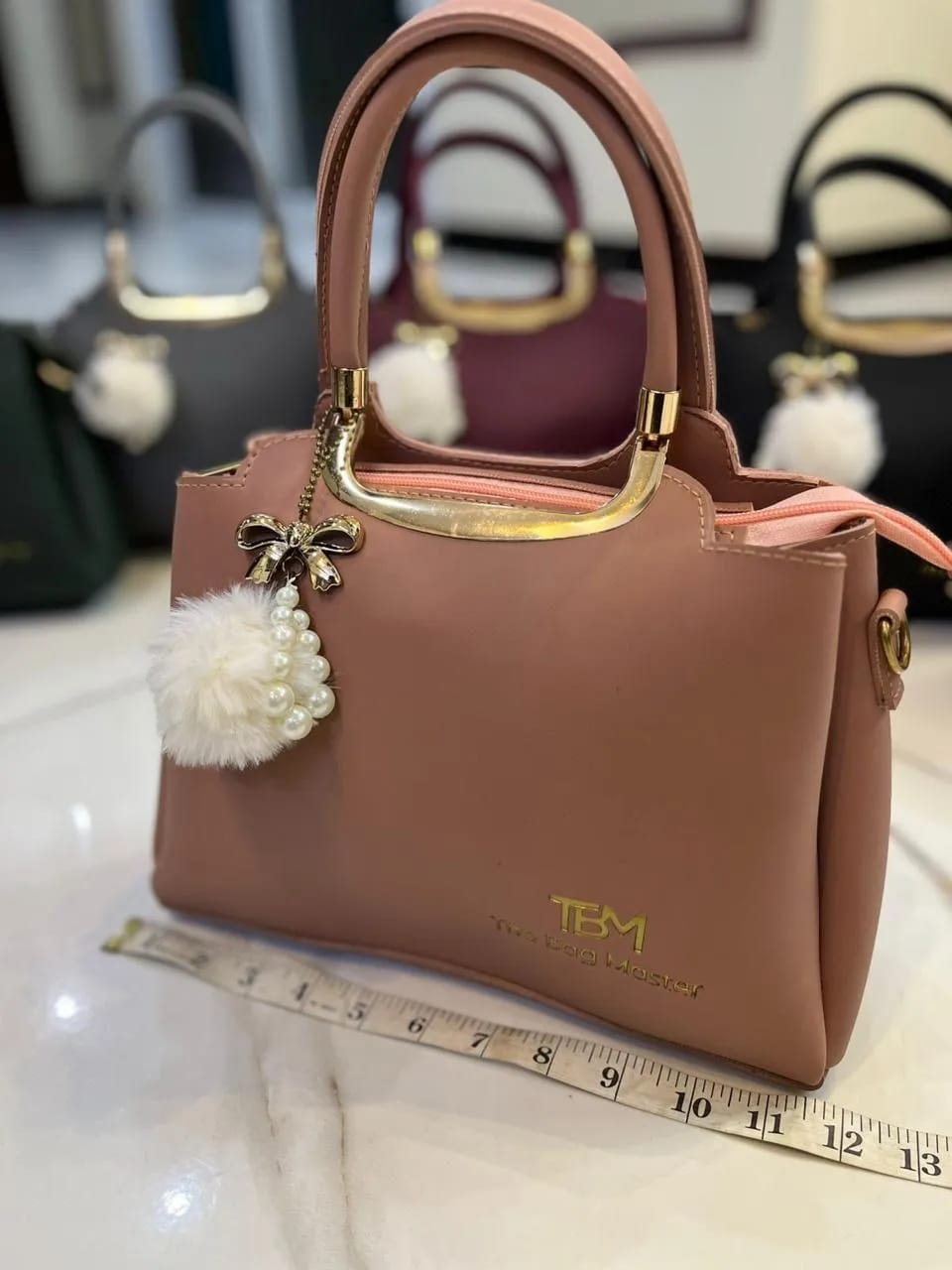 Stylish Women's Rexine Hand Bag - 1 Pc